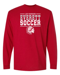 Image 1 of Lady Warrior Soccer DRI FIT long sleeve  Design 1