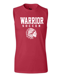 Image 1 of Lady Warrior Soccer DRI FIT Sleevless Design 3