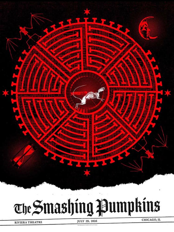 Image of FOIL EDITION - Smashing Pumpkins - July 29 2026 - Chicago