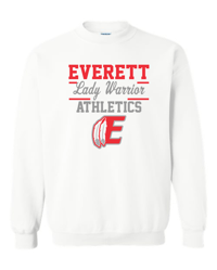 Lady Warrior Soccer Crewneck Design 2