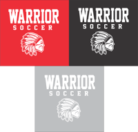 Image 2 of Lady Warrior Soccer TShirt Design 3