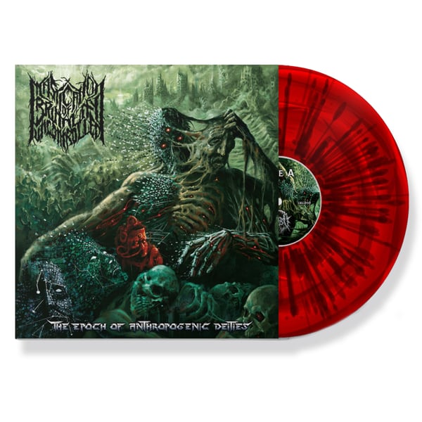 Image of MASTICATION OF BRUTALITY UNCONTROLLED "THE EPOCH OF ANTHROPOGENIC DEITIES" VINYL