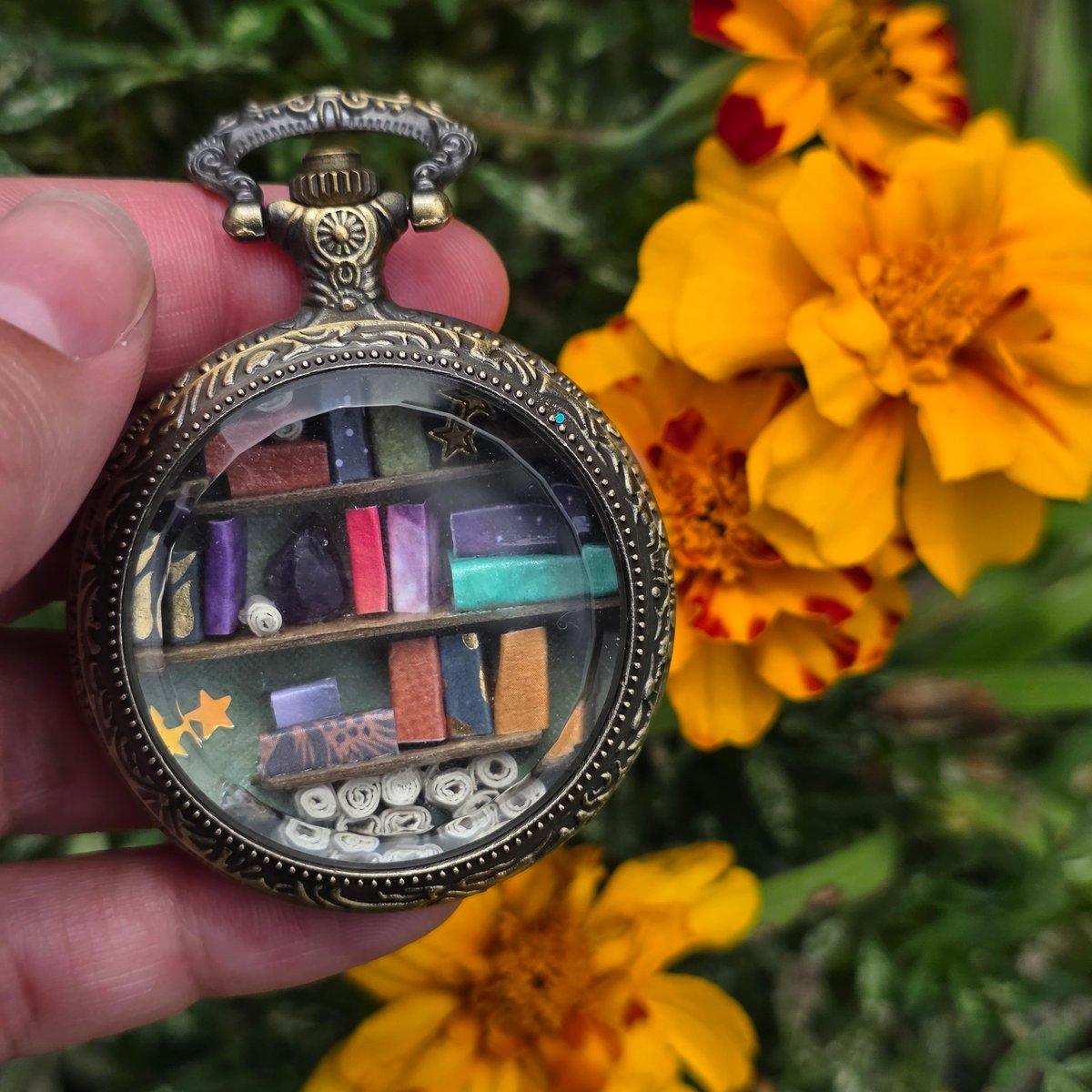 Clear Window Miniature Libraries