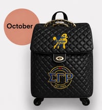 NEW*Pre Order RHOyalty Sigma Gamma Rho Black Trolley Bag eta (October)