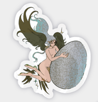 angelsegg glitter sticker