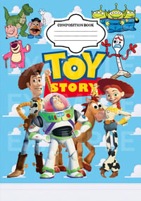 Toy story  composition notebook file