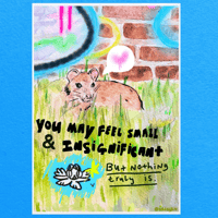 Image 1 of (Not) small &amp; insignificant rat Art Print