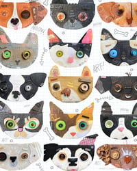 Image 2 of Custom Pet Noggins™ - Little Heads for Your Walls