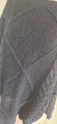 Image 4 of   Boohoo Plus Black Cable Knit Jumper – UK 20–22