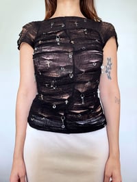 Image 1 of Sacred Distressed T-shirt