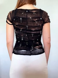 Image 2 of Sacred Distressed T-shirt