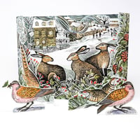Angela Harding: We Three Hares 3D Pop-up Advent Calendar