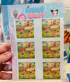 Angel Cake Square - scratch n sniff