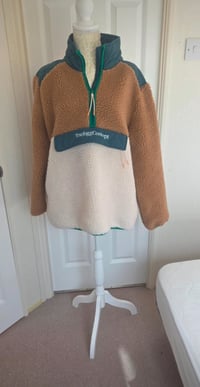Image 2 of   The Jogg Concept Colour Block Teddy Fleece Pullover – Size XL/UK14