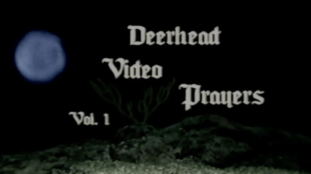 Deerhead Video Prayers Vol. 1 - Digital File (on a postcard)