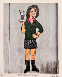 Self serving sundays fine art print