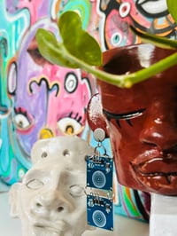 Image 2 of Bathurst│Sensor Chip Circuit Board Earrings – Tech Jewelry
