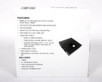 Image 5 of CatLABS Universal Digital Darkroom Wall Timer (w/ safelight control) CWT1 (7X7" 18X18cm face)