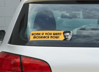 Image 1 of Walter Benjamin Moshiach Now Bumper Sticker