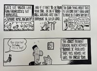  2-for-1 Knight Life - Original Art- "L.A." & "Uncle Tom"