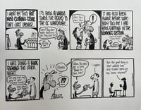 2-for-1 Knight Life - Original Art- "Women's Section" & "Osama"