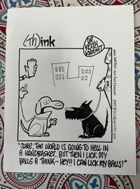 (th)ink- Original Art- "Balls"