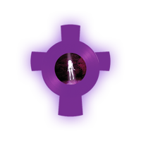 Image 2 of Sidewalks And Skeletons 'Goth' Cross Shaped Vinyl (Low Stock)