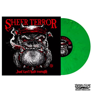 Image of SHEER TERROR "Just Can't Hate Enough" Vinyl LP