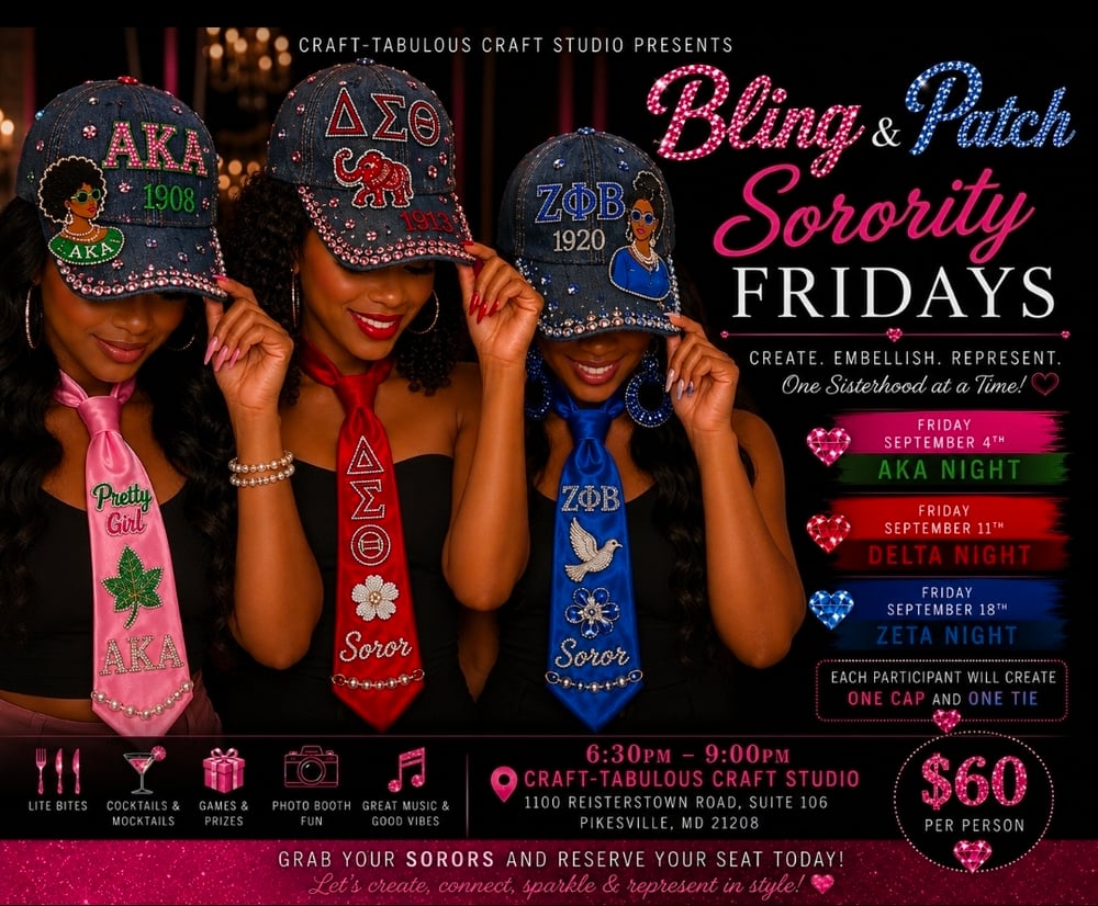 Image of Bling  & Patch sorority edition 