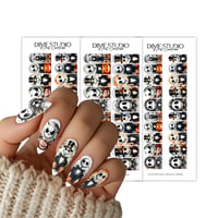 Image 2 of JUST JACK NBC HALLOWEEN NAIL DECALS 
