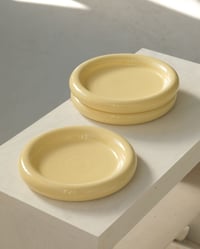 Image 1 of Chunky Plate Butter Yellow (Imperfect)