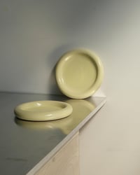 Image 2 of Chunky Plate Lemon Yellow