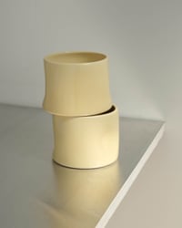 Image 3 of Crush Cup in Butter Yellow (imperfect)