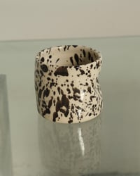 Image 2 of Crush Cup in Brown Ink Splatter
