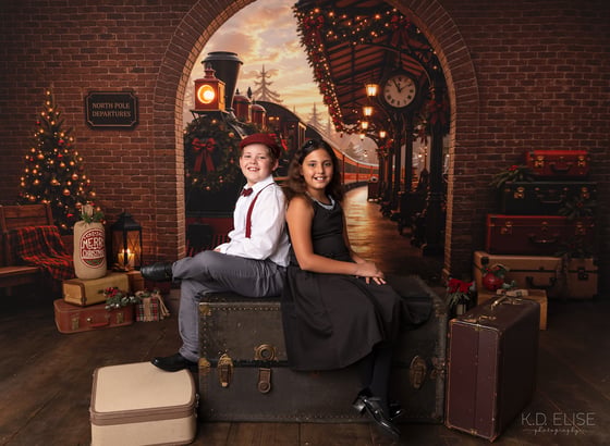 Image of North Pole Railway Mini Sessions- DEPOSIT ONLY