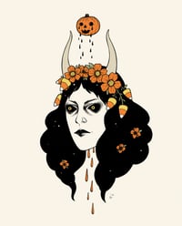 candy corn season 8x10 print