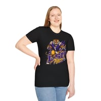 Image 5 of Purple and Gold tiger mascot tee