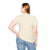 Image 3 of Dog Mom Illustration T-Shirt | Cute Woman with Corgi & Pup Graphic