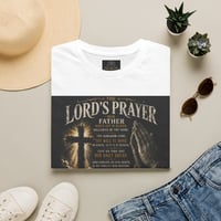 Image 3 of The Lord's Prayer T-Shirt | Christian Prayer Scripture Tee