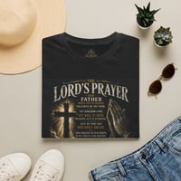 Image 5 of The Lord's Prayer T-Shirt | Christian Prayer Scripture Tee