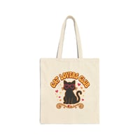 Image 1 of Cotton Canvas Tote Bag