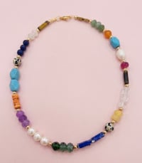 Image 1 of The Eclectic Colour Block Necklace