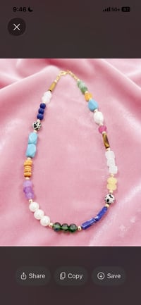Image 2 of The Eclectic Colour Block Necklace