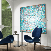 Image 5 of  'A million soft reflections' - 150x150cm