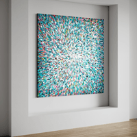Image 11 of  'A million soft reflections' - 150x150cm