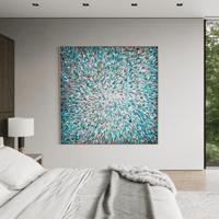 Image 12 of  'A million soft reflections' - 150x150cm