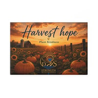 Image 1 of Harvest Hope Magnet | Strength with Deanna Autumn Collection
