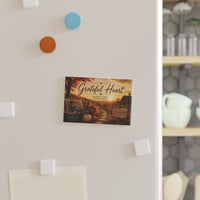 Image 3 of Grateful Heart Magnet | Grateful Today. Blessed Always. | Strength with Deanna Autumn Collection
