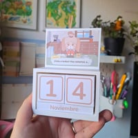 Image 1 of Calendario infinito Canela Animal Crossing