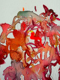 Image 3 of Raspberry Devil postcard mini